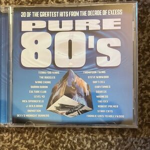 Pure 80's Music CD